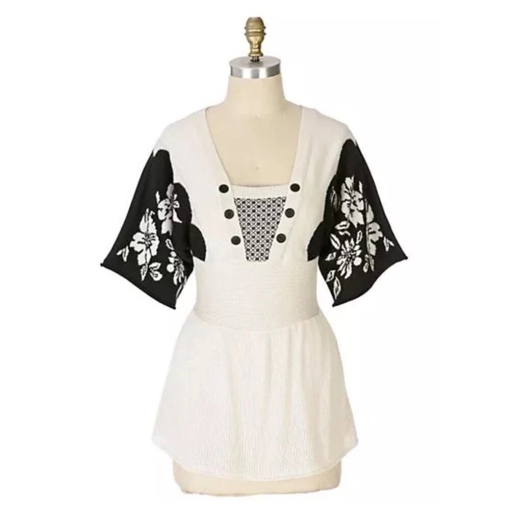 Anthropologie | LiaMolly Intarsia Kimono Sweater